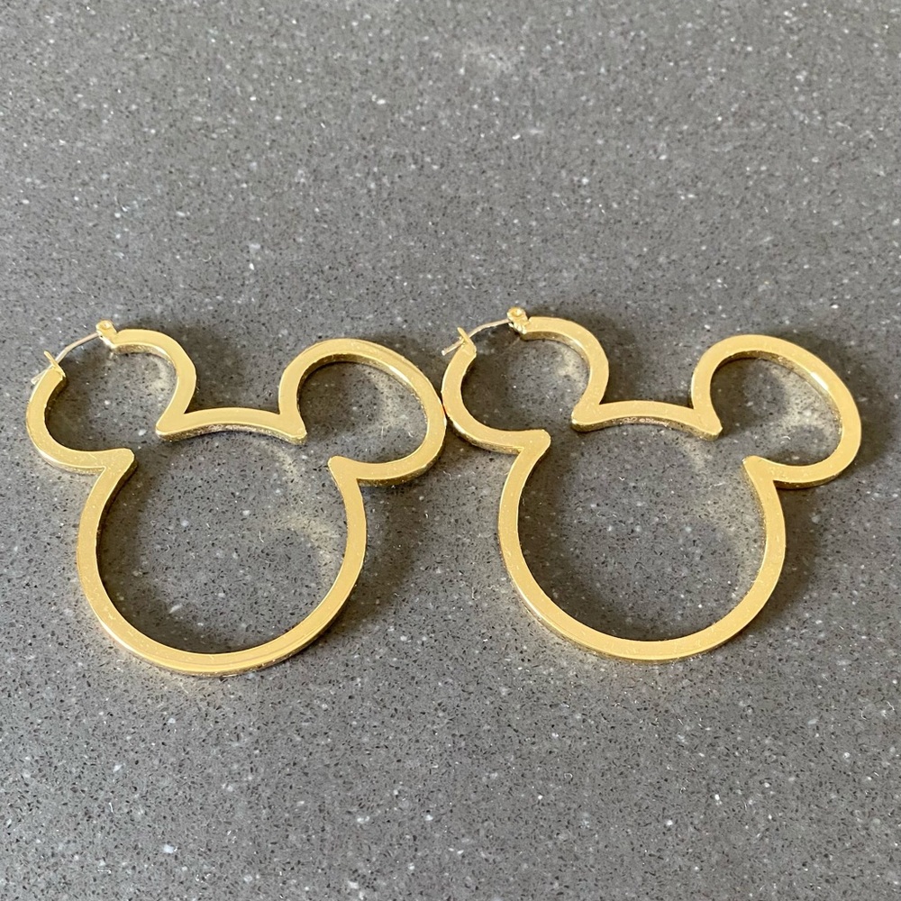 Couture Kingdom Disney Mickey Mouse Outline Earrings